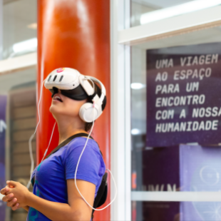 Belas Artes recebe a experiência em realidade virtual sobre as sondas Voyagers da NASA